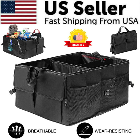 Trunk Cargo Organizer Folding Storage 40L US